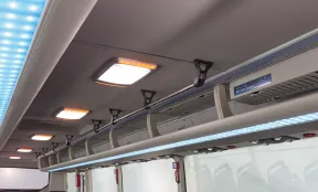 Overhead Luggage Tray and Lighting System