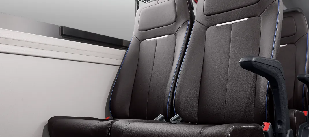 Passenger Seats with Slim Design Popup