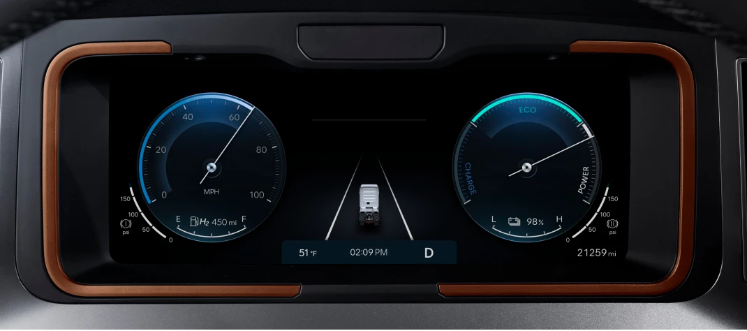 12.3-inch Digital Cluster Popup