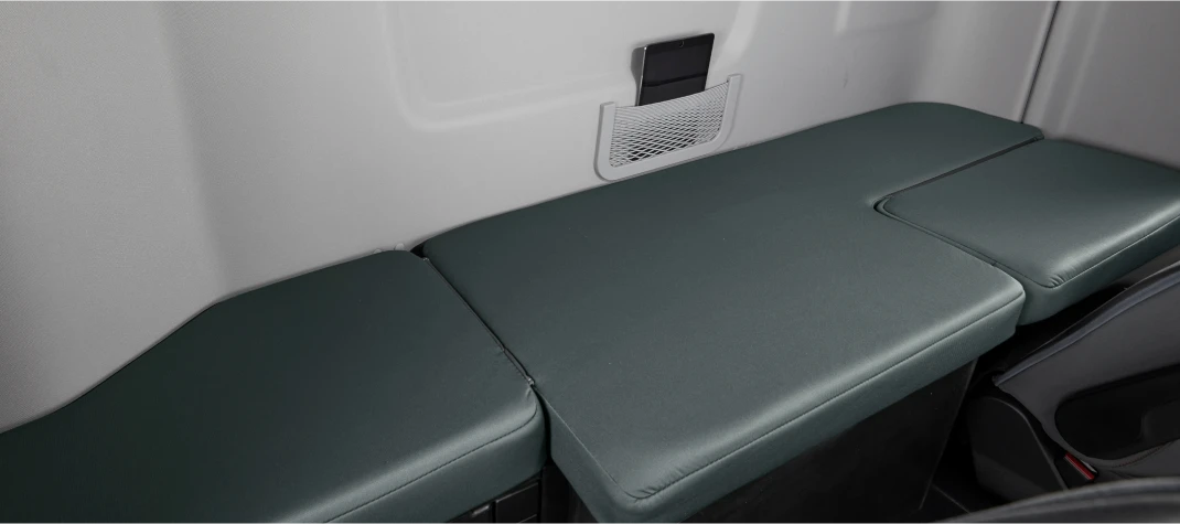 Wider Bed with Larger Storage Popup