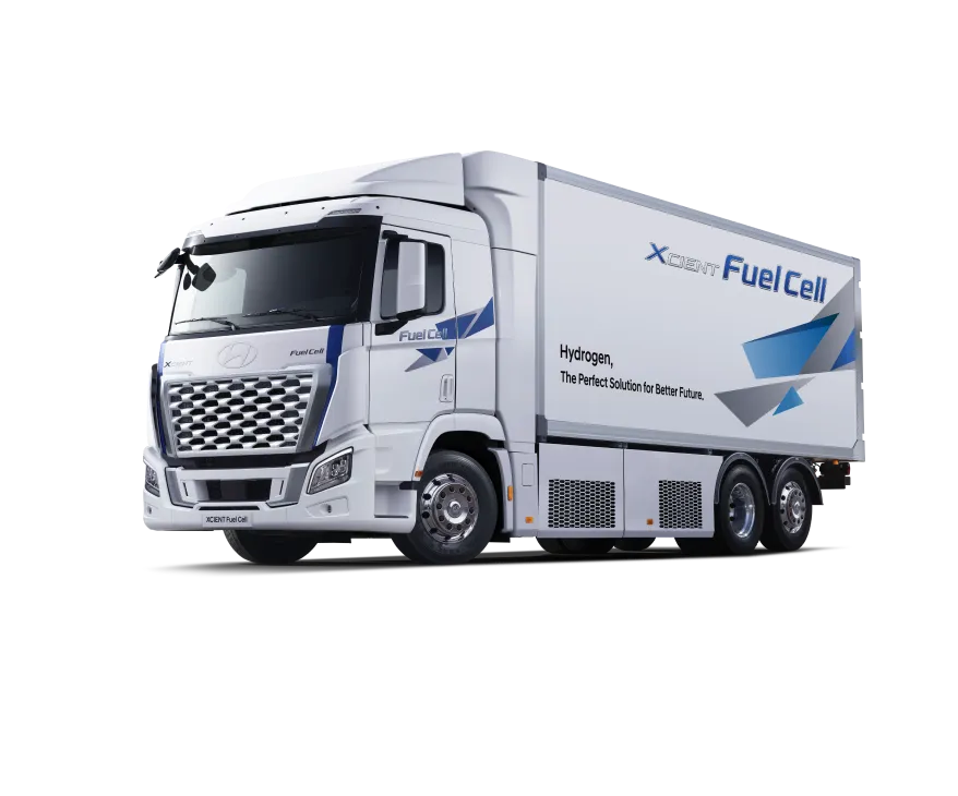 XCIENT Fuel Cell Truck | Hydrogen Truck | Hyundai Motor Company